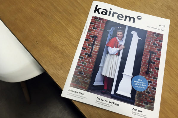 Titelseite des Kairem-Magazins